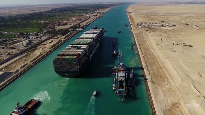 Seafarers Suez Canal ever given